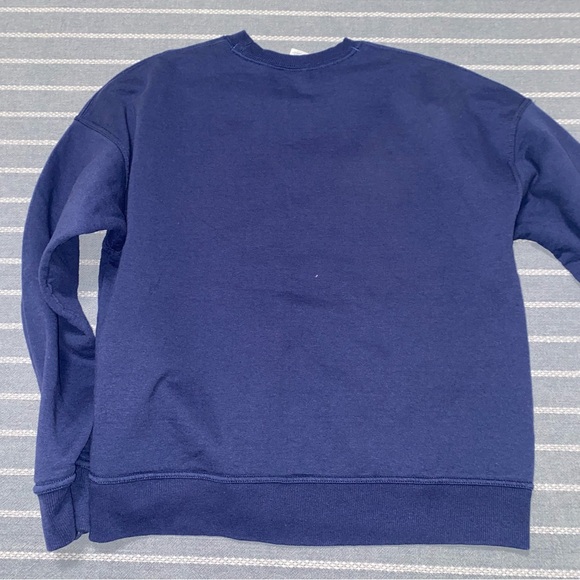 Champion‎ Football Navy Unisex Pullover Sweater Large - Picture 8 of 8